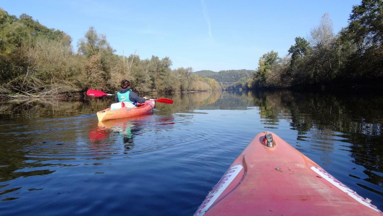 Chambre Du Sabotier - Studio Troglodytique - A 100 M Baignade En Riviere - Location De Canoe - Circuits Cyclo - Aire De Pique-Nique - 3 Restaurants Castelnaud La Chapelle Kültér fotó